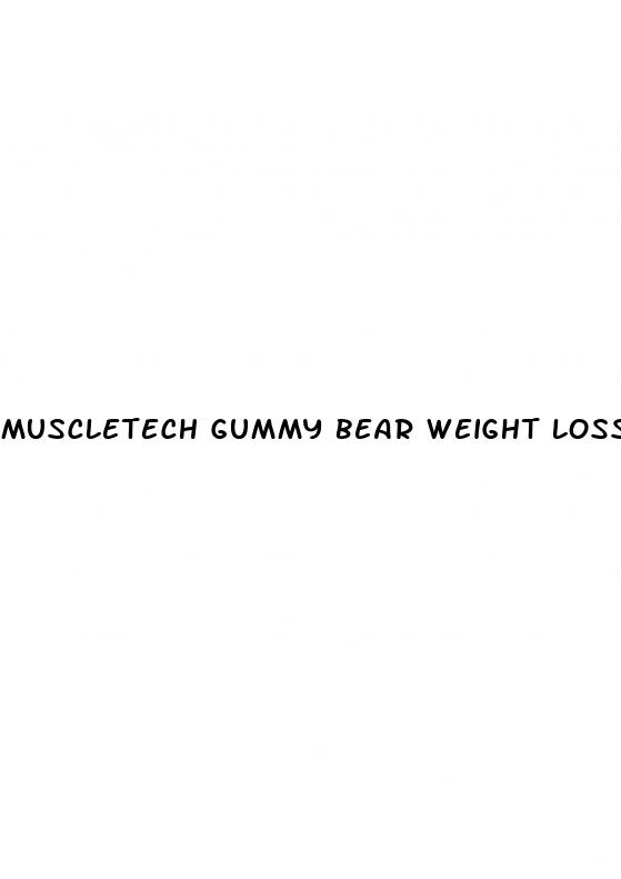 muscletech gummy bear weight loss pre workout