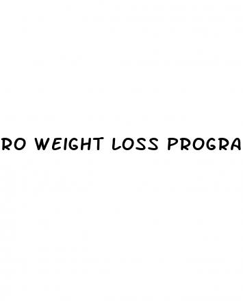 ro weight loss program