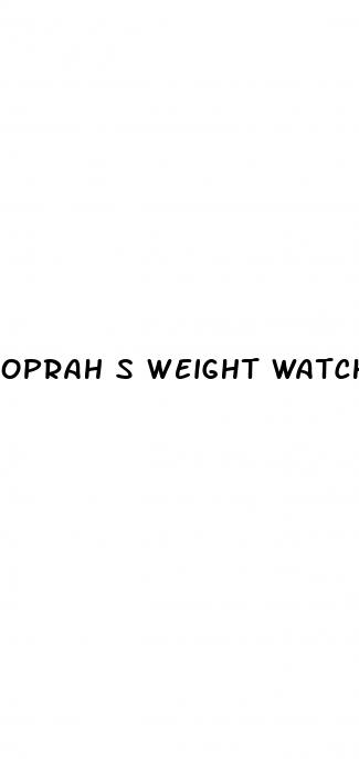 oprah s weight watchers gummies