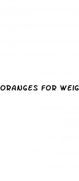 oranges for weight loss