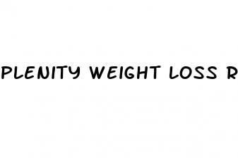plenity weight loss results