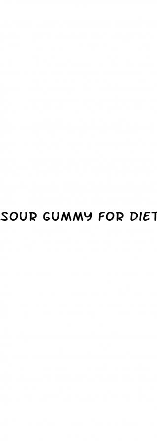 sour gummy for diet
