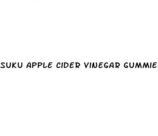 suku apple cider vinegar gummies