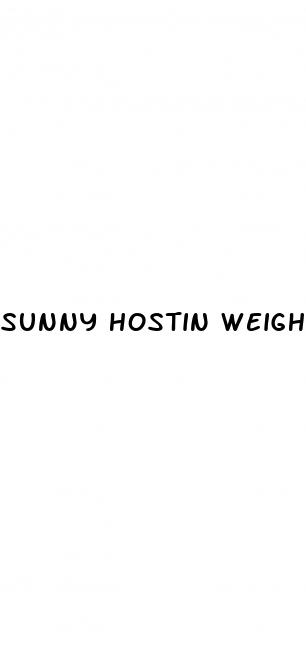 sunny hostin weight loss