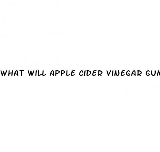 what will apple cider vinegar gummies do for me