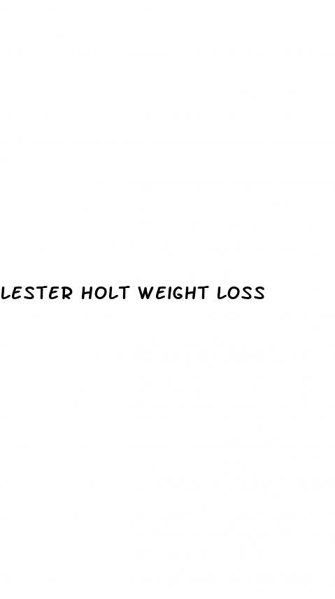 lester holt weight loss