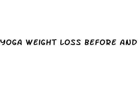 yoga weight loss before and after