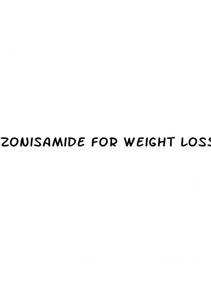 zonisamide for weight loss