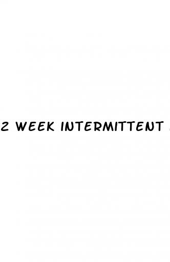 2 week intermittent fasting no weight loss