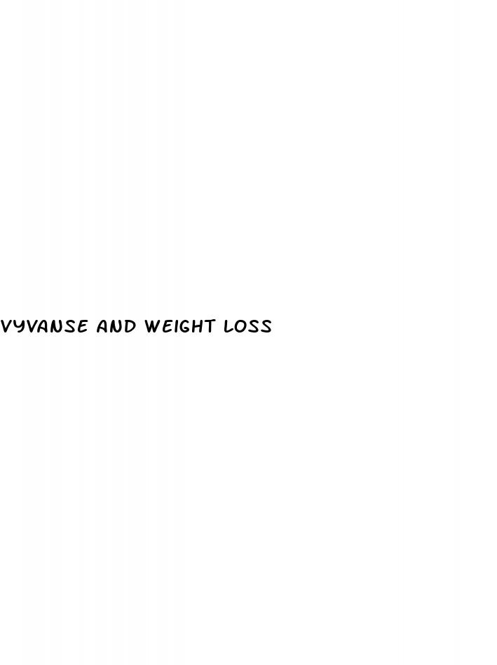 vyvanse and weight loss