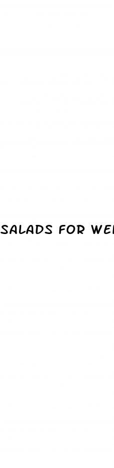 salads for weight loss
