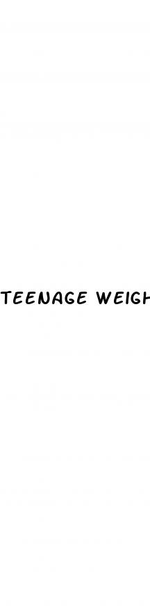 teenage weight loss