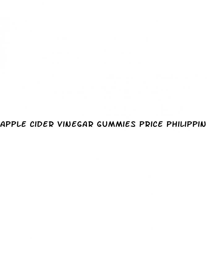 apple cider vinegar gummies price philippines