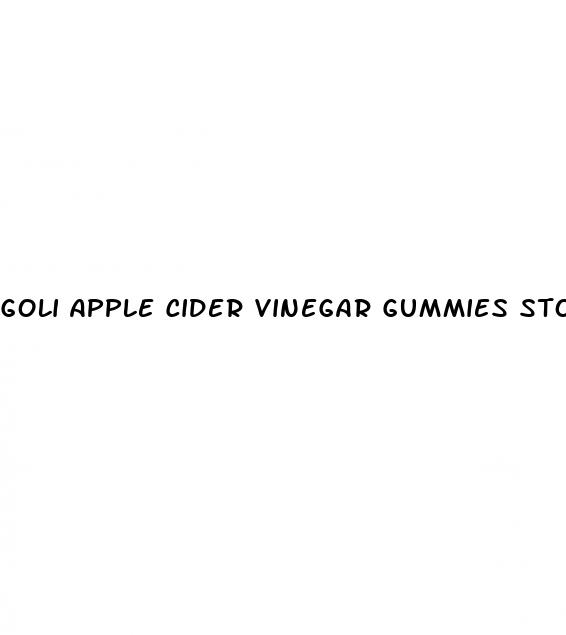 goli apple cider vinegar gummies stores