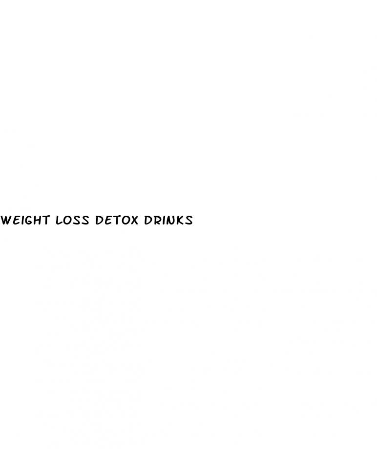 weight loss detox drinks