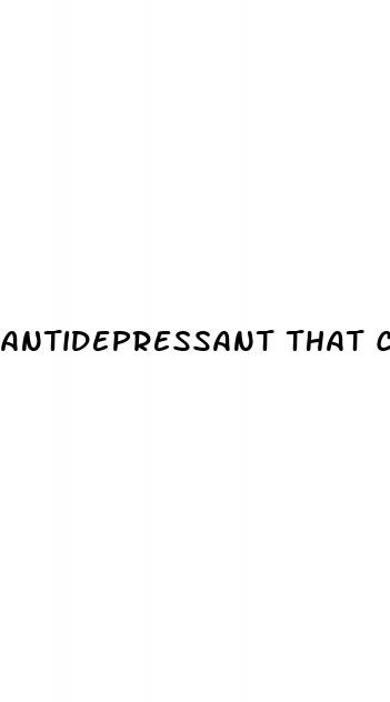 antidepressant that causes weight loss