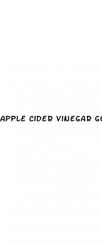 apple cider vinegar goli gummies benefits
