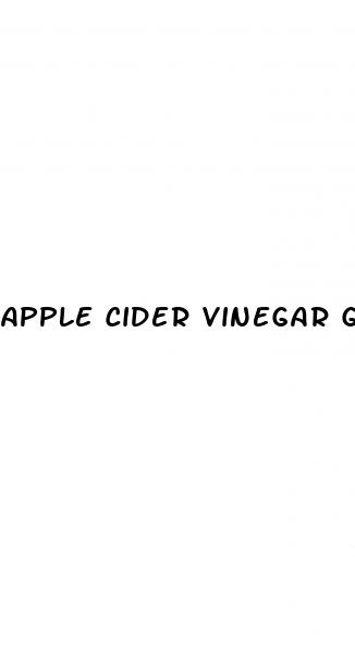 apple cider vinegar gummies blue bottle