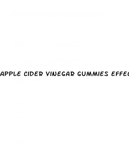 apple cider vinegar gummies effective