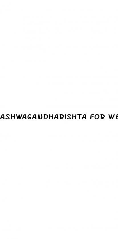 ashwagandharishta for weight loss