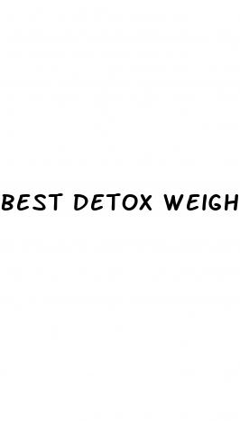 best detox weight loss drink