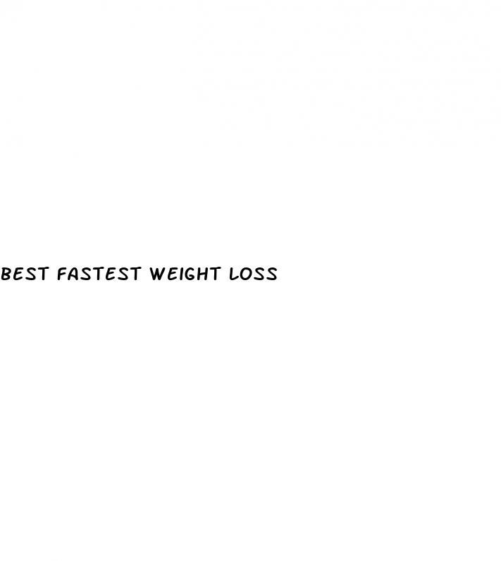 best fastest weight loss