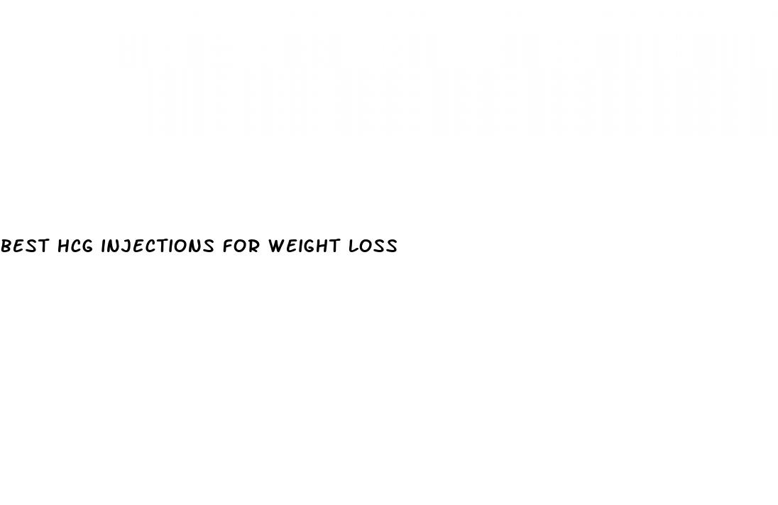 best hcg injections for weight loss