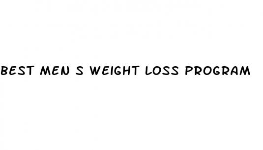 best men s weight loss program