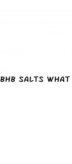 bhb salts what are they