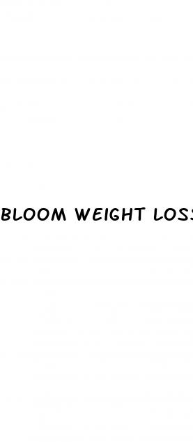 bloom weight loss drink