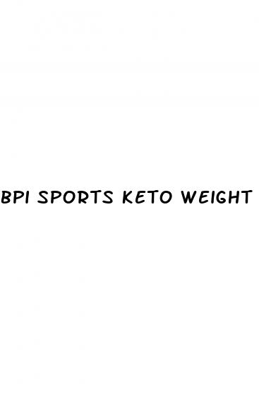 bpi sports keto weight loss
