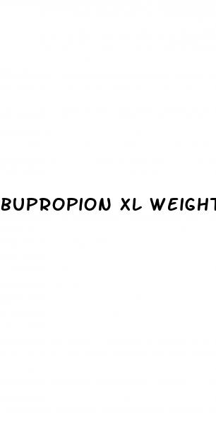 bupropion xl weight loss reviews