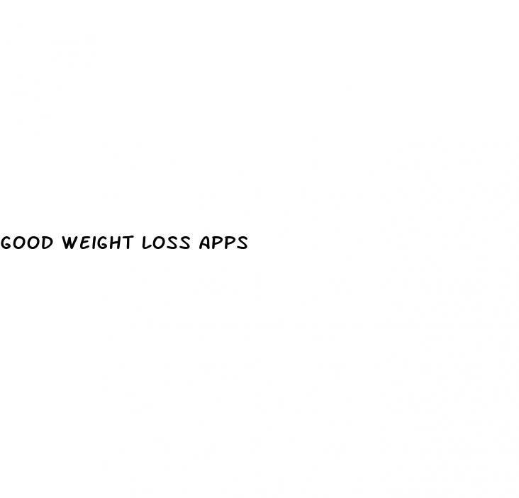 good weight loss apps