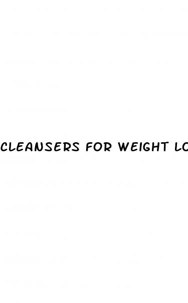 cleansers for weight loss