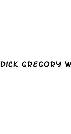 dick gregory weight loss