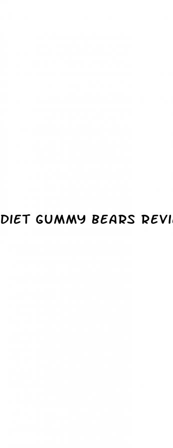 diet gummy bears reviews