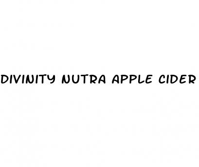 divinity nutra apple cider vinegar gummies