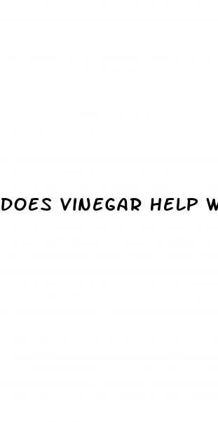 does vinegar help weight loss