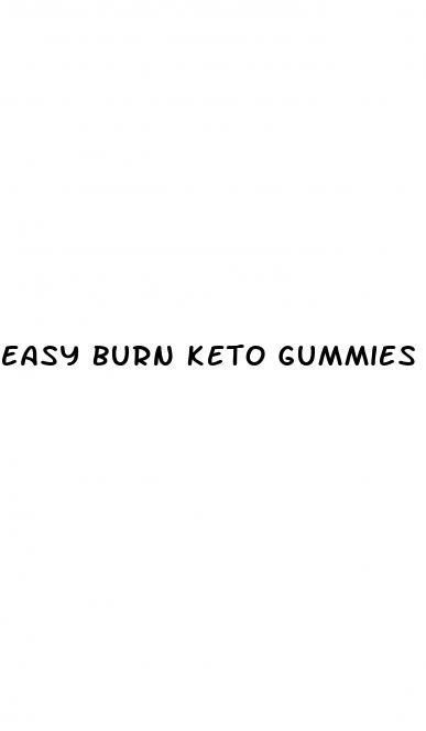 easy burn keto gummies
