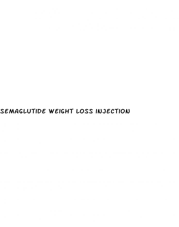 semaglutide weight loss injection