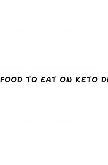 food to eat on keto diet