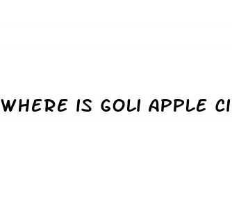 where is goli apple cider vinegar gummies sold