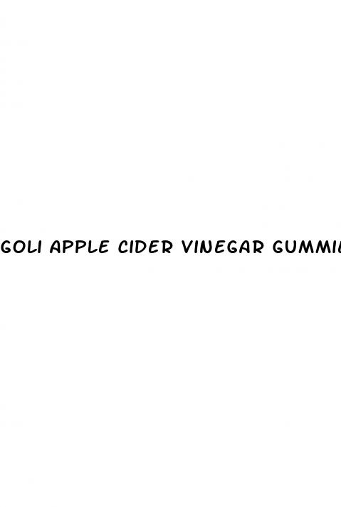 goli apple cider vinegar gummies how many to take
