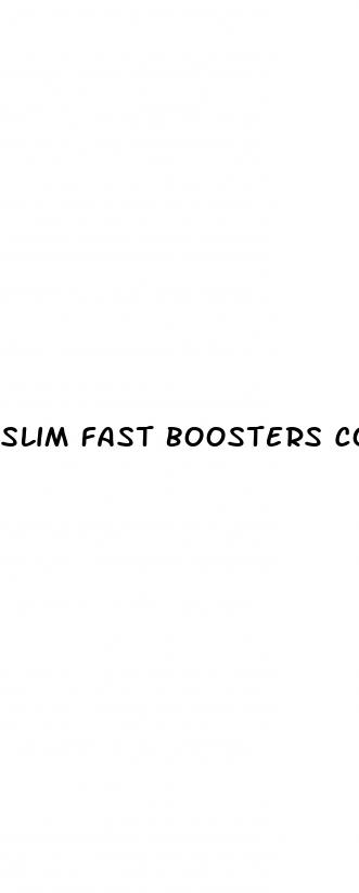 slim fast boosters control gummies