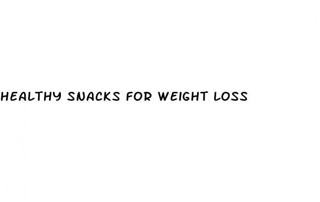 healthy snacks for weight loss