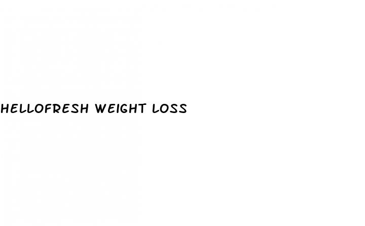 hellofresh weight loss