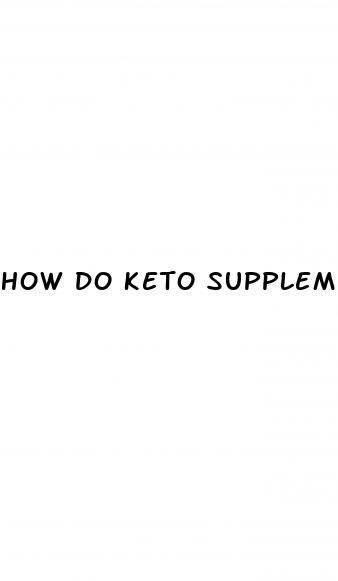 how do keto supplements work