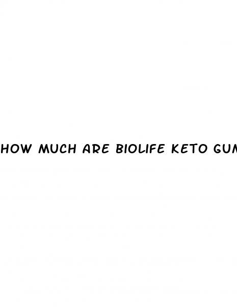 how much are biolife keto gummies