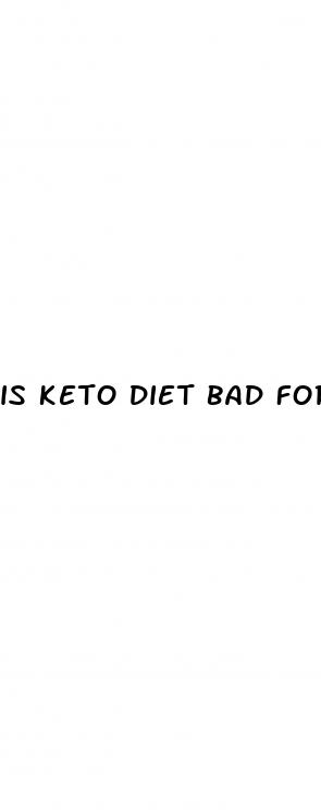 is keto diet bad for you