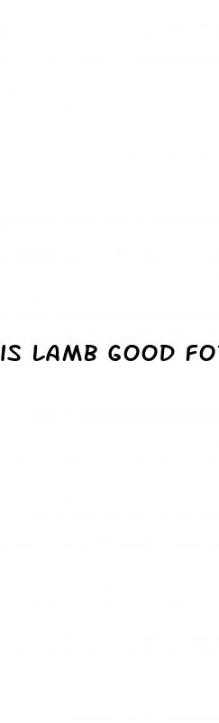 is lamb good for weight loss